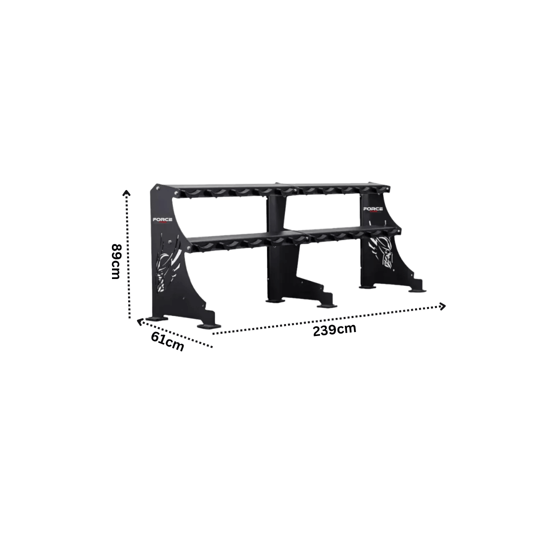 2 Tier Evolution Dumbbell Rack detail image 5
