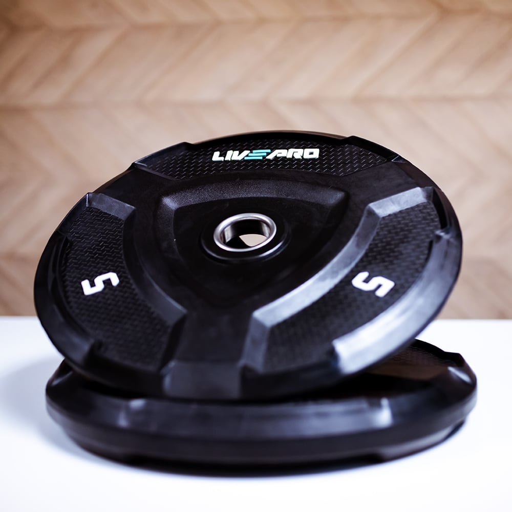 LivePro Rubber Bumper Weight Plate Vr (single) detail image 3