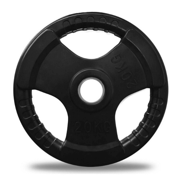 Olympic Rubber Covered Weight Plates (Tri-Grip) detail image 5