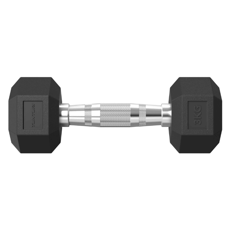 Studio 1kg – 5kg Rubber Hex Dumbbell Set detail image 5