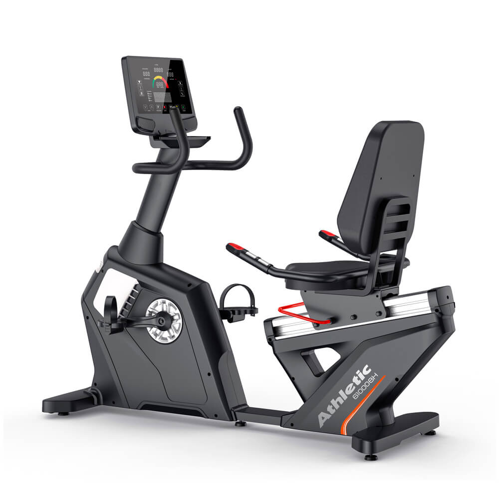 Athletic Professional Recumbent Bike- 6100BHP LED product image