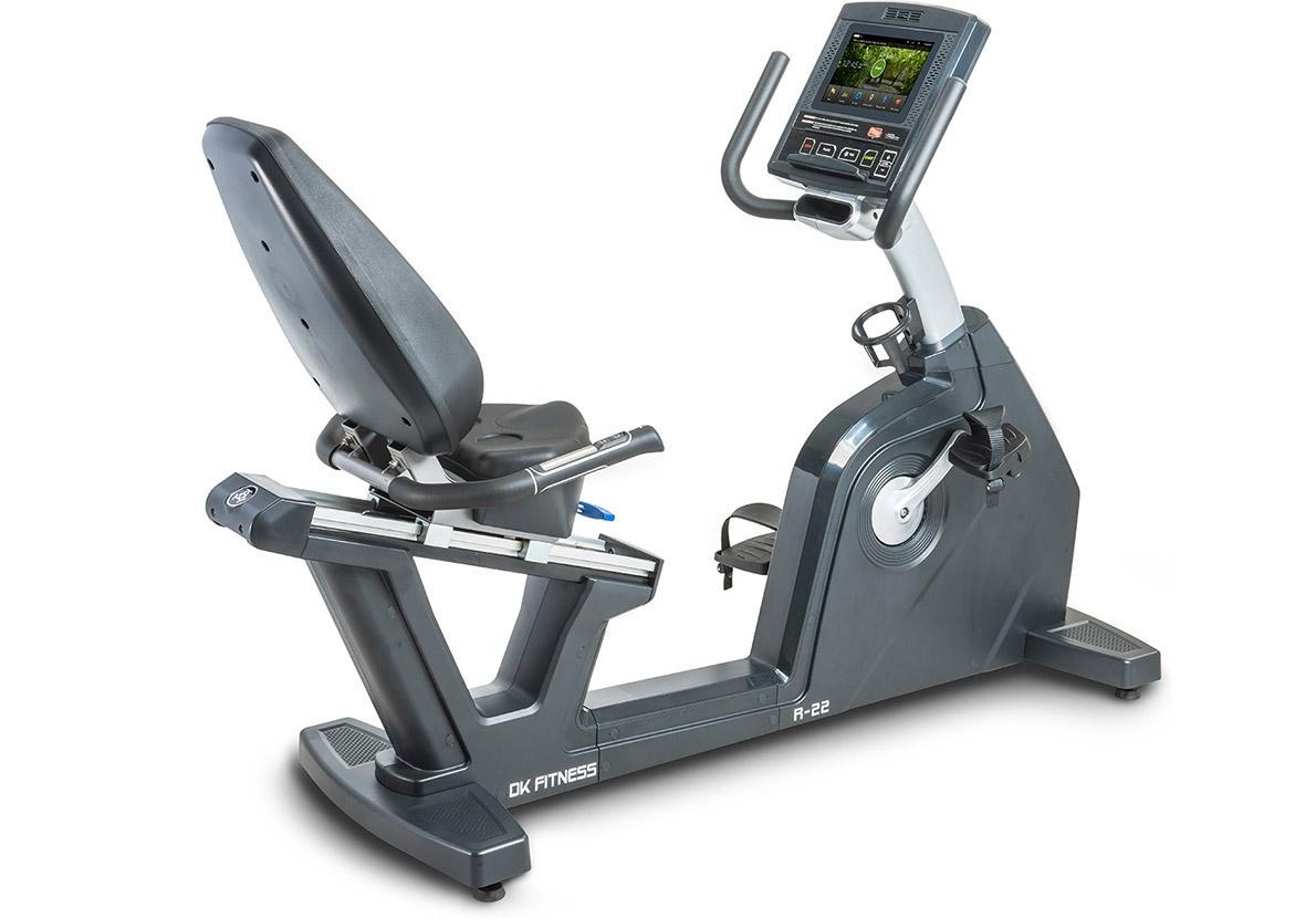 Dk Fitness R22 Commercial Recumbent Cycle detail image 2