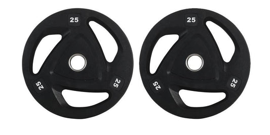 50kg Rubber Covered Olympic Weight Plates product image