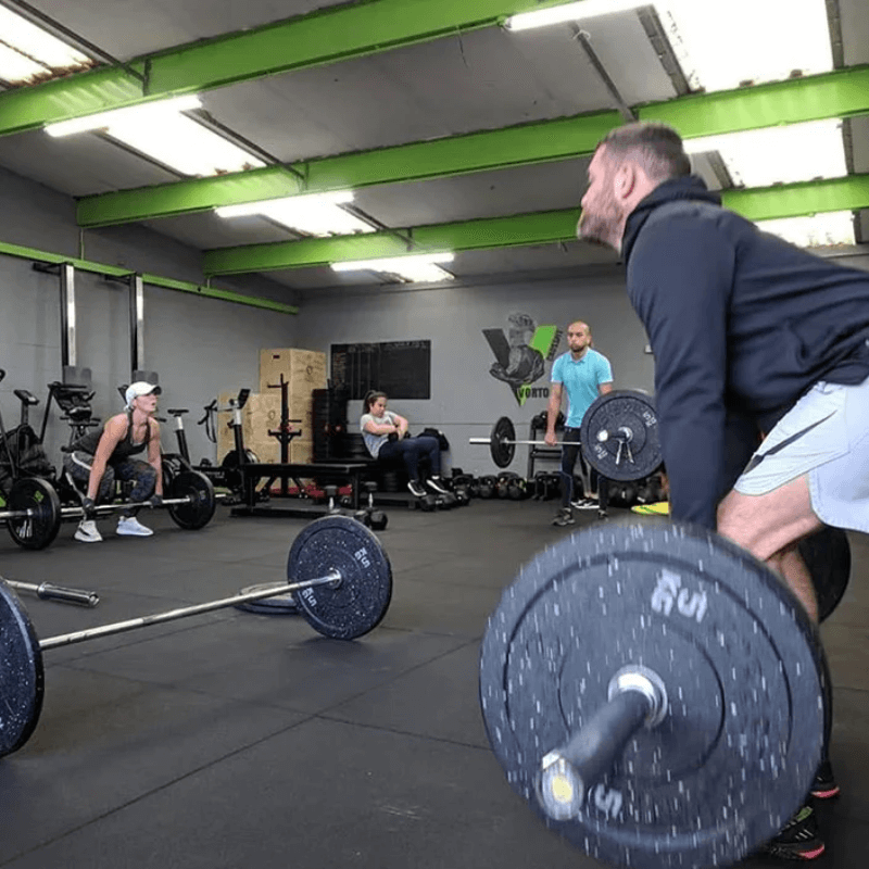 Heavy Duty 15mm Rubber Gym Flooring - Black detail image 6