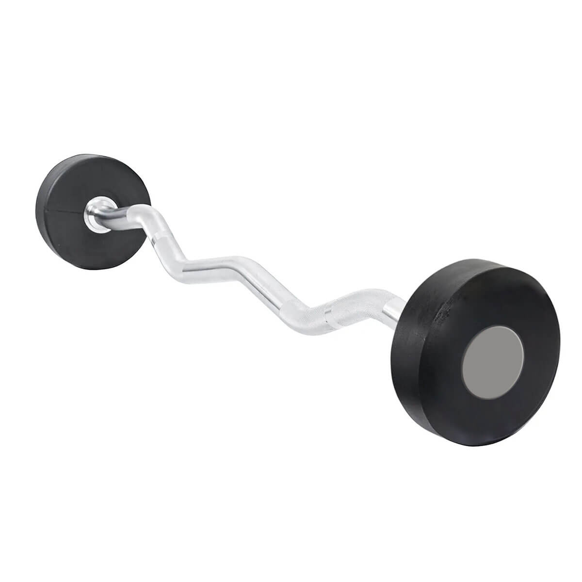 Rubber Encased Barbell Curved 35kg product image