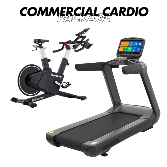V12 Treadmill + Sb20 Spin Bike Commercial Cardio Package product image