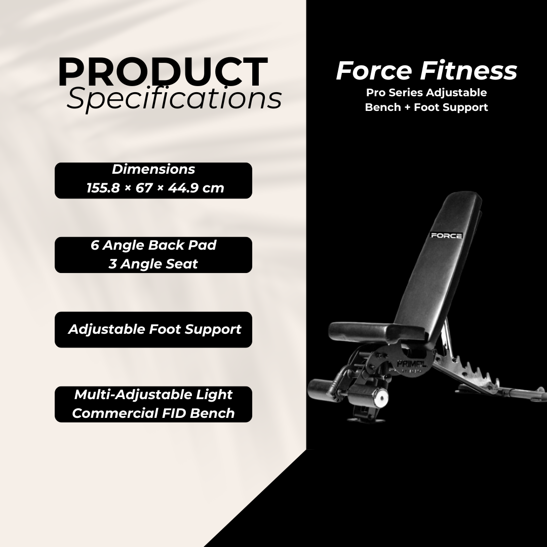 Pro Series Adjustable Bench + Foot Support detail image 5