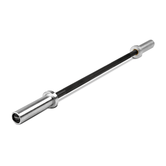 Shorty Olympic Barbell - Black — barbell available from Gym Machines South Africa