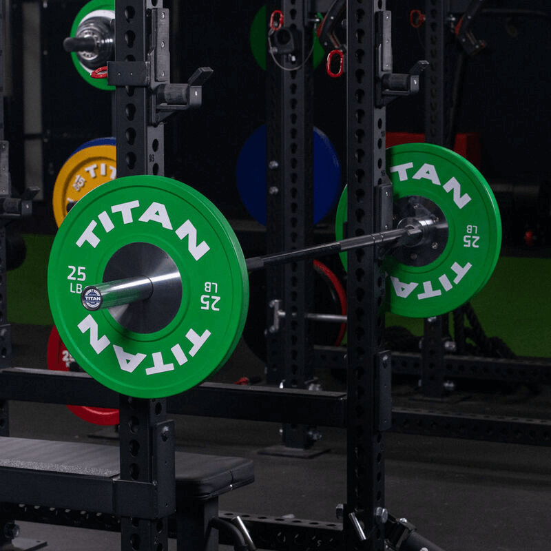 Shorty Olympic Barbell - Black detail image 3