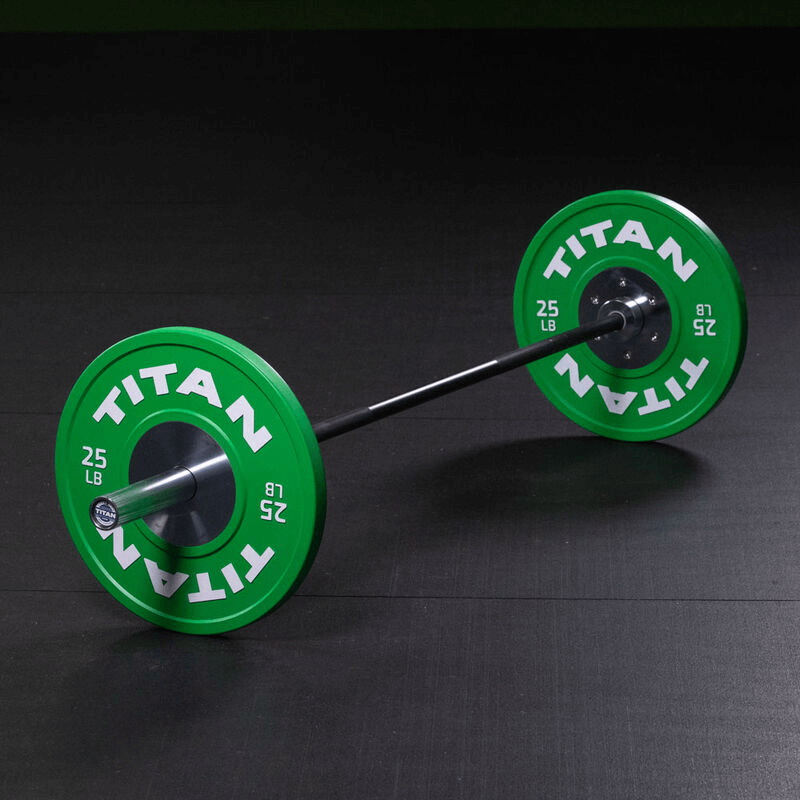 Shorty Olympic Barbell - Black detail image 2