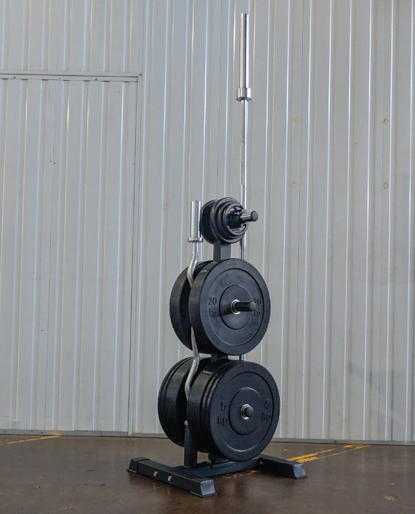 Olympic Weight Plate & Bar Storage Rack detail image 2