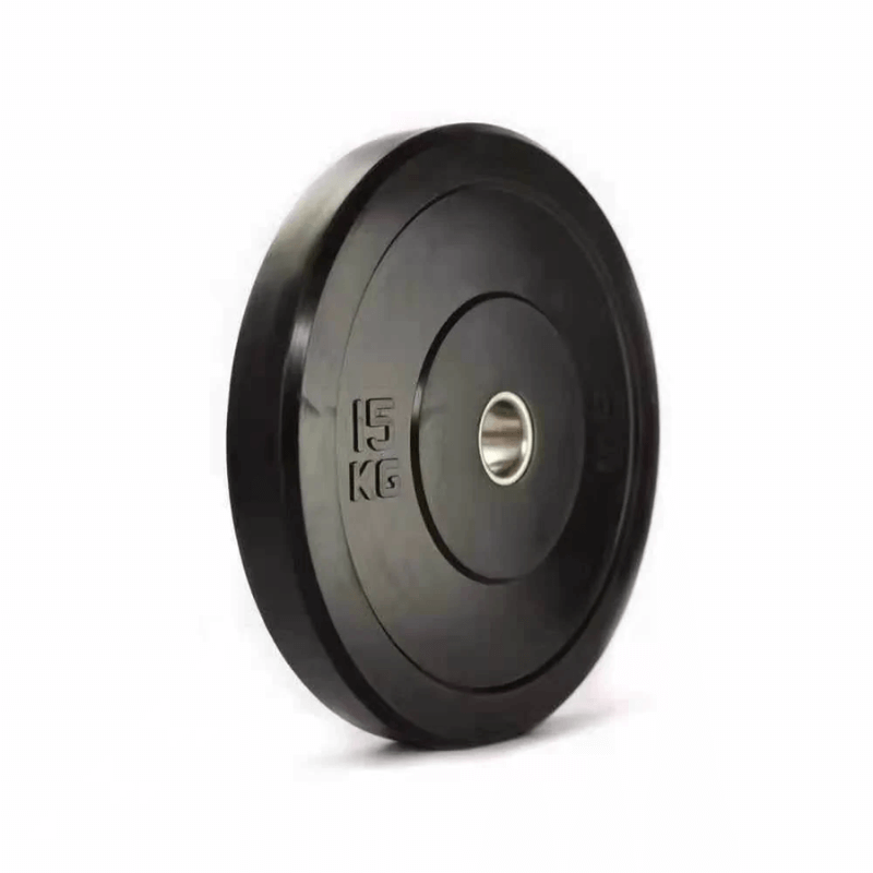 Elite All Black Bumper Plates detail image 4