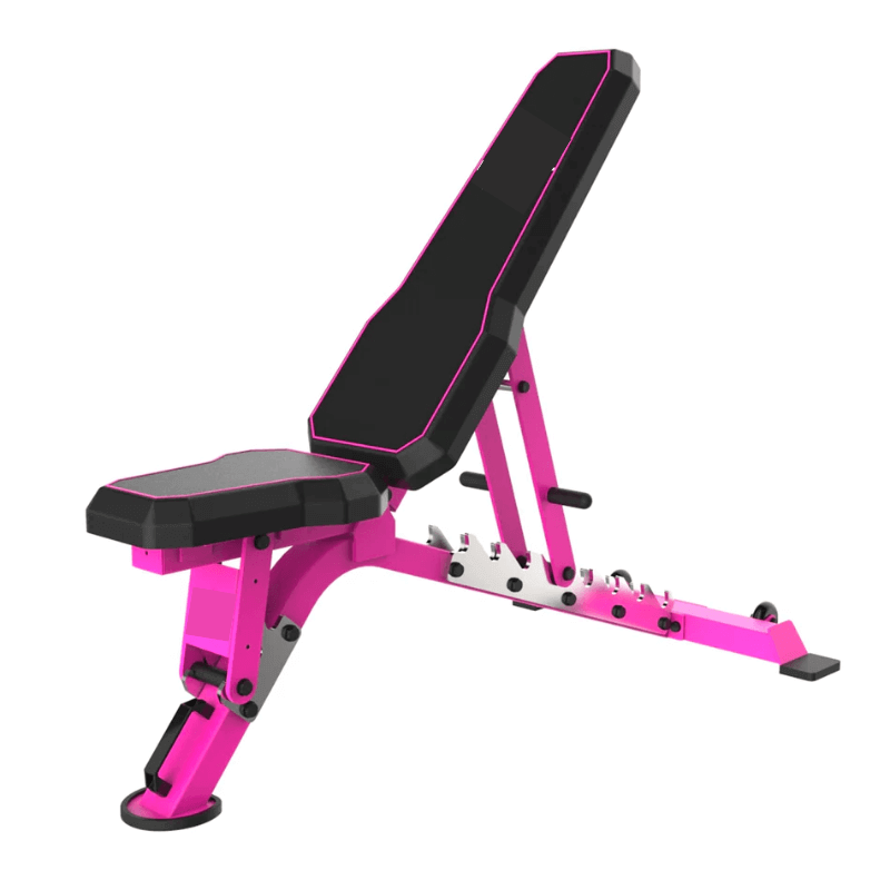 Commercial Workout Fid Bench (Pink) product image