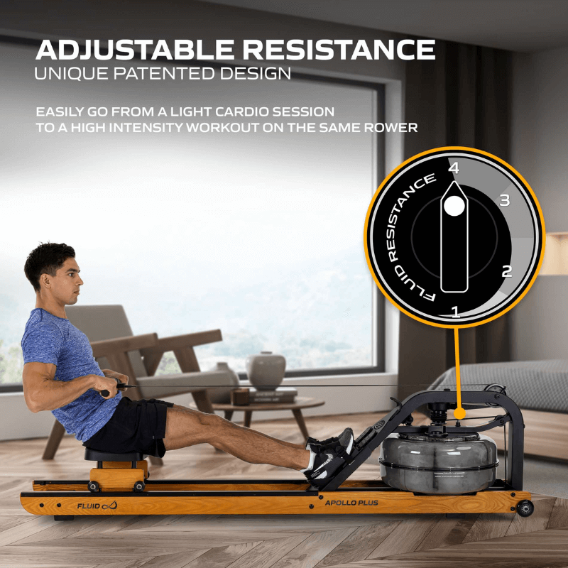 Apollo Plus Commercial Water Rower detail image 4