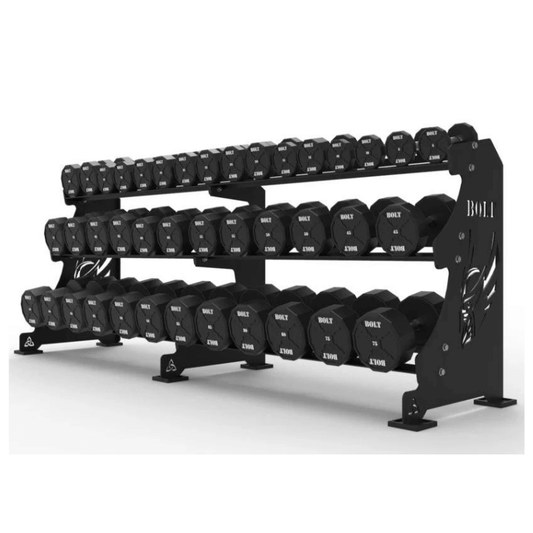 Pro Urethane Full Dumbbell Set + Rack product image