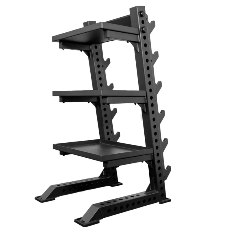 Barbell & Cable Attachment Accessory Rack detail image 4