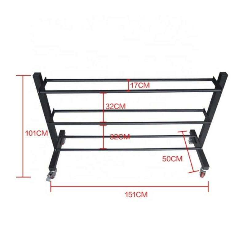 Portable Wall Ball / Medicine Ball Storage Rack detail image 3