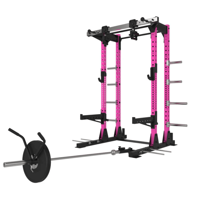 Elite Series Half Rack & Workout Bench - Pink detail image 2