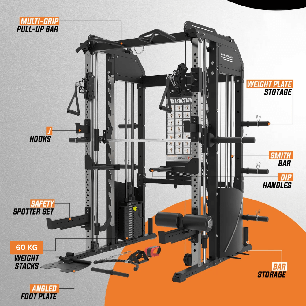G6s Smith & Cable Crossover Multi-Gym detail image 5