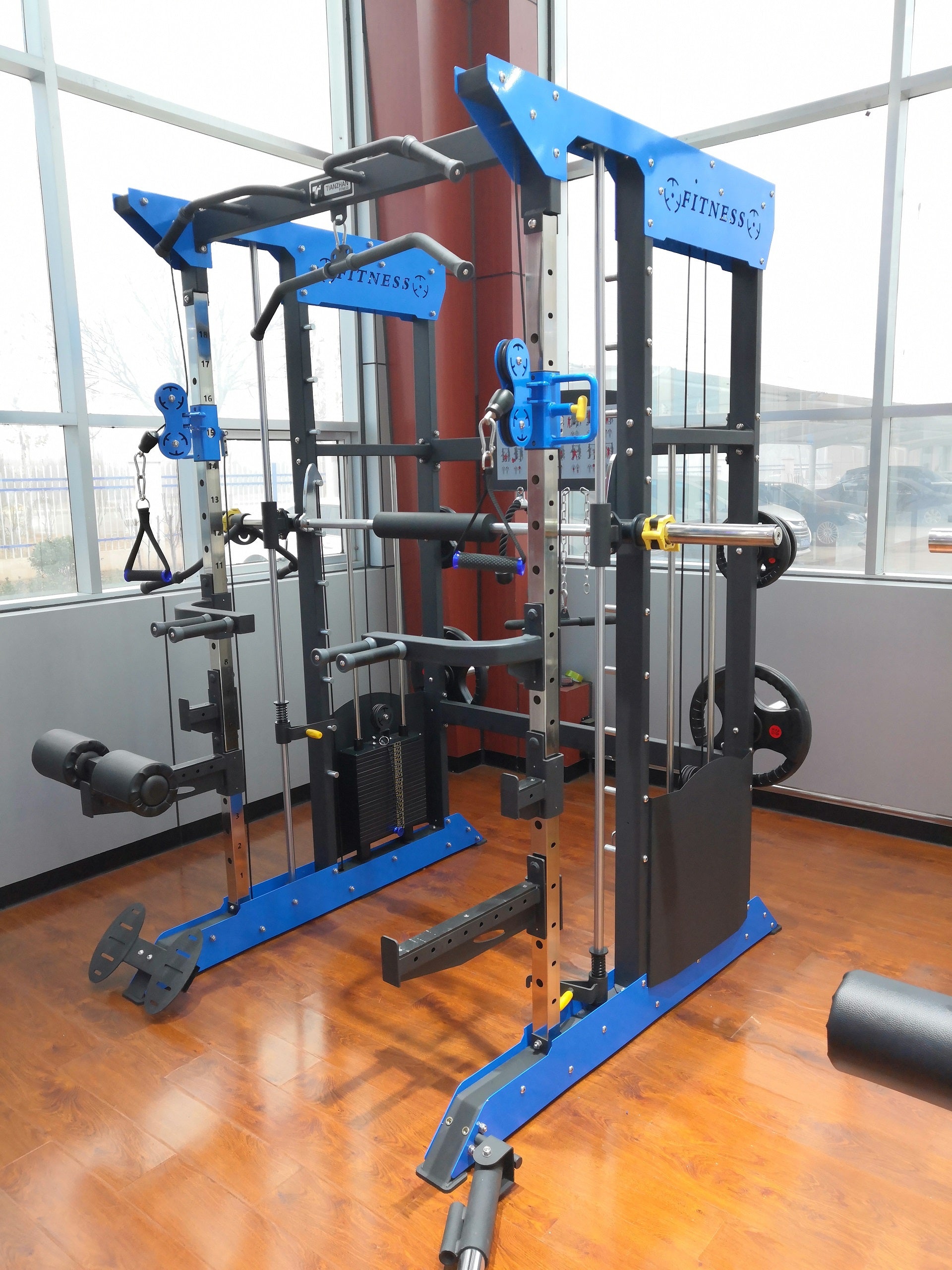 Active All-In-One Max Weight Stack Trainer & Smith Machine Multi-Gym detail image 3