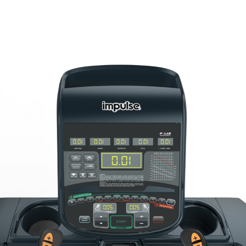 Impulse Rt 700AC 4CHP Commercial Treadmill detail image 3