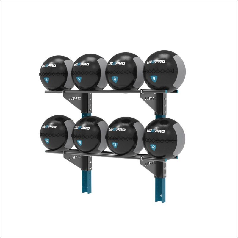 LivePro Wall Ball Rack – Wall Mounted product image