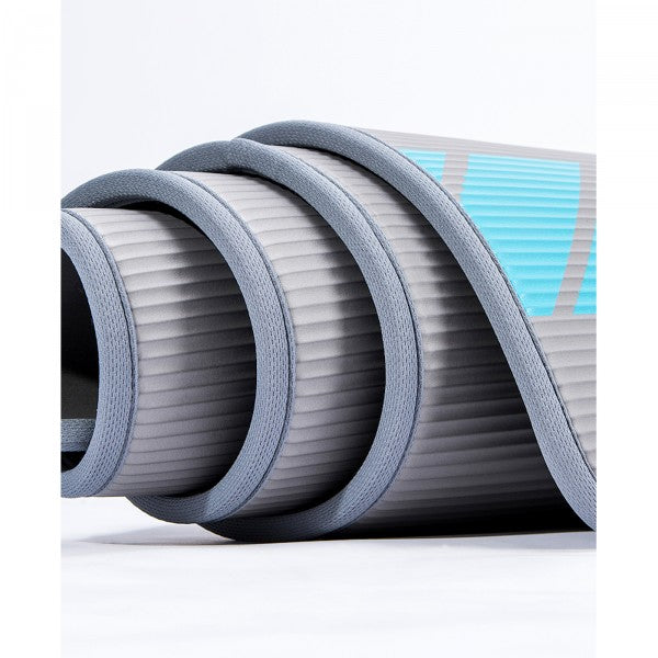 LivePro Nbr Workout Mat – 10mm High Density Foam – Blue & Grey detail image 2