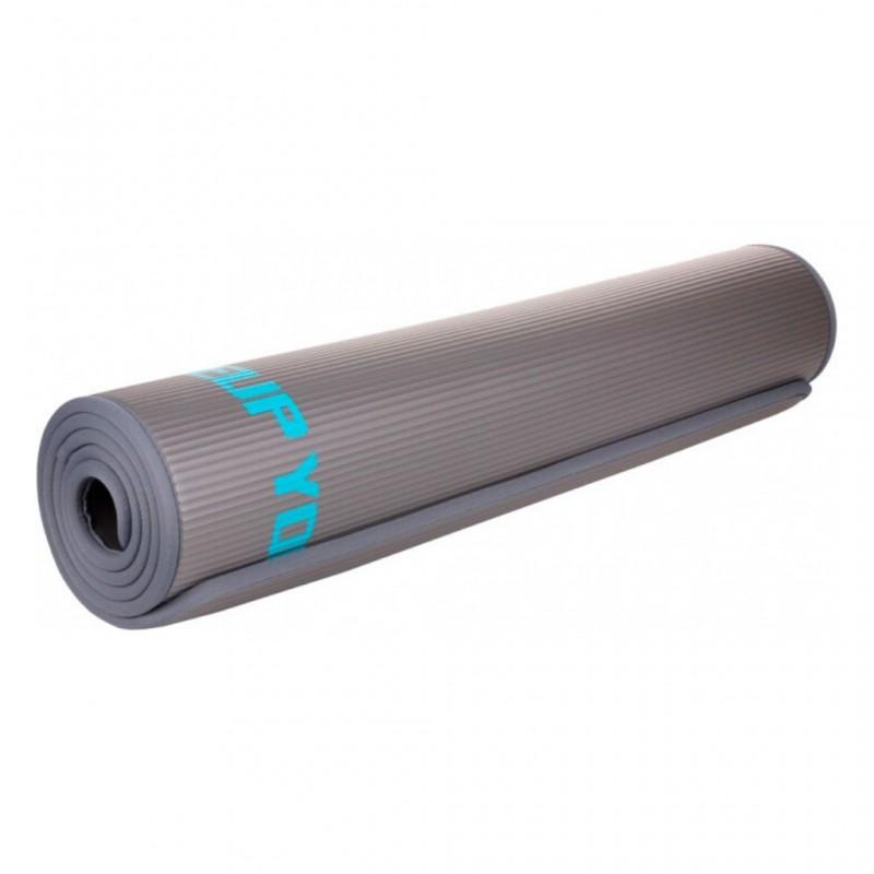 LivePro Nbr Workout Mat – 10mm High Density Foam – Blue & Grey detail image 3