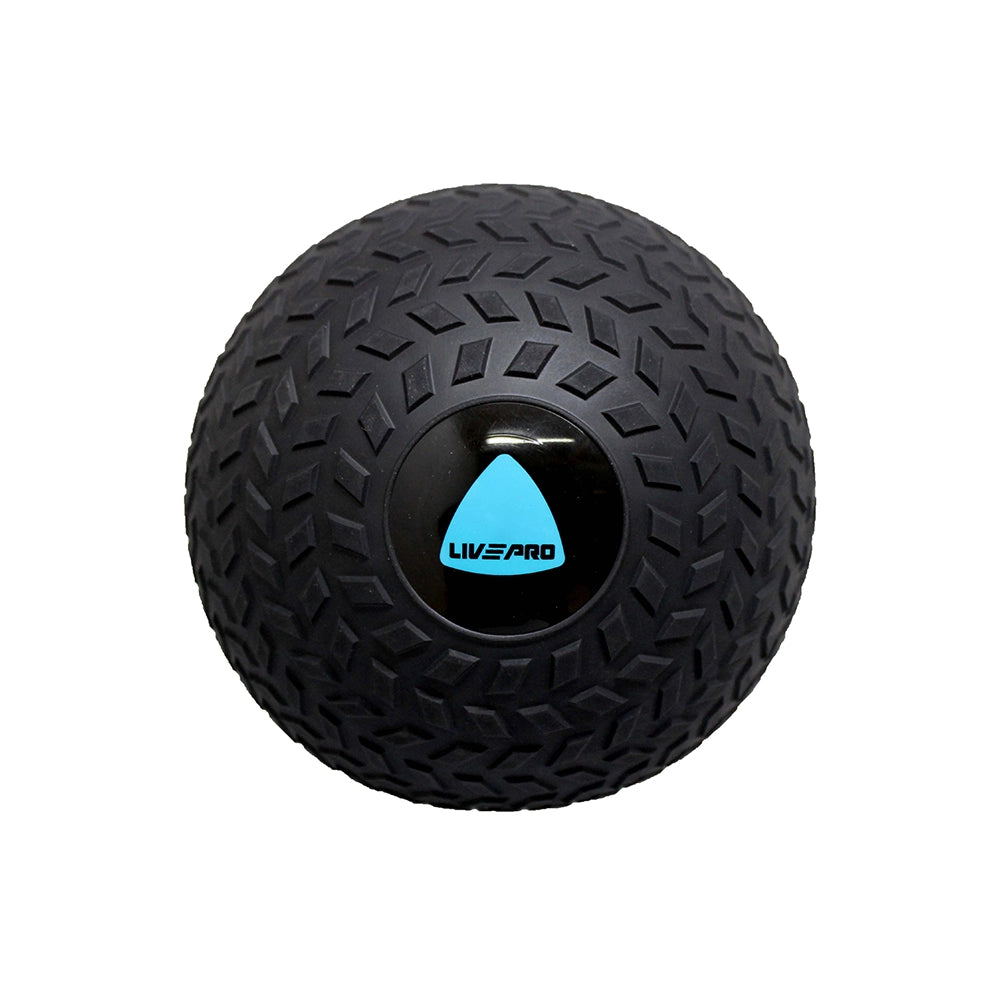 Slam Balls – Rubber Textured (Black / Blue) | LivePro product image