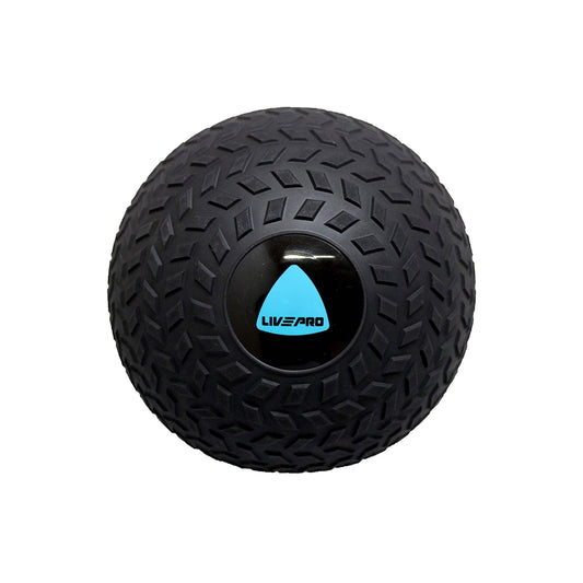 Slam Balls – Rubber Textured (Black / Blue) | LivePro product image