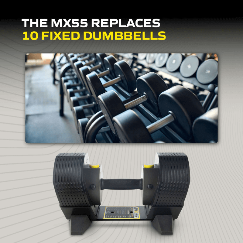 Adjustable Straight & EZ Barbell Set Mx100 detail image 4