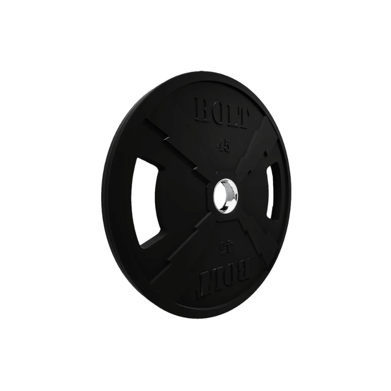 Olympic Lightning Rubber Weight Plate – Pairs detail image 2