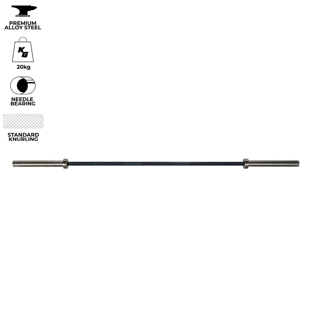 Olympic Bar 20kg Alloy – 2.2M X 28mm (680kg Max) product image