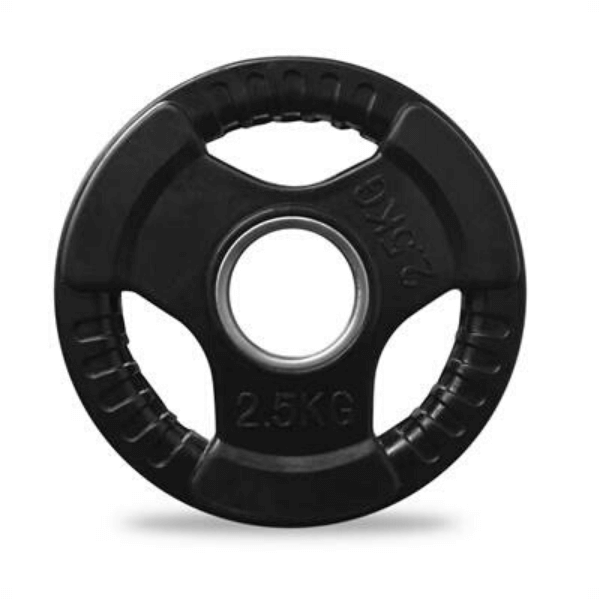Olympic Rubber Covered Weight Plates (Tri-Grip) detail image 2