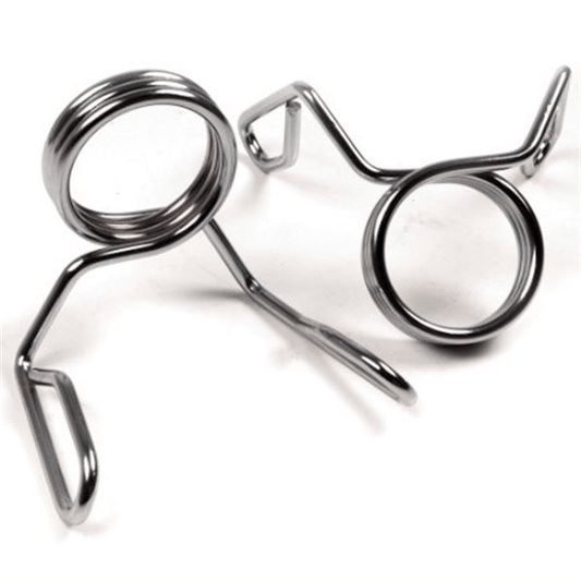 Olympic Spring Collars — barbell available from Gym Machines South Africa