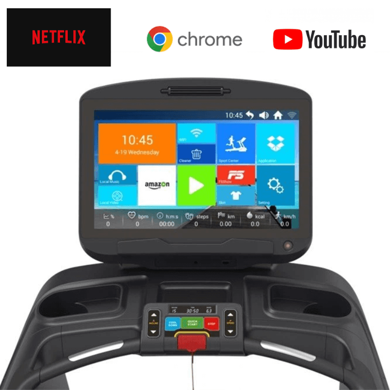 V12 Commercial Ac Treadmill - Touch Screen detail image 2