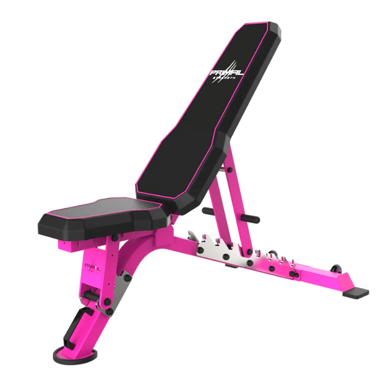 Elite Series Half Rack & Workout Bench - Pink detail image 3