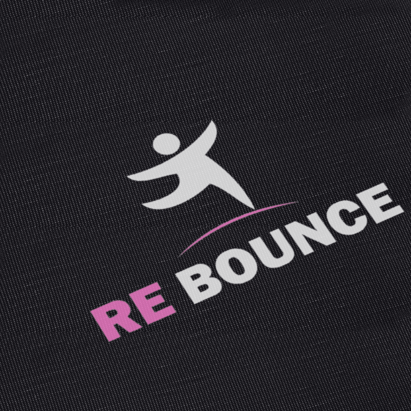 Hex Fitness Rebounder & Trampoline - Azalea Pink detail image 6