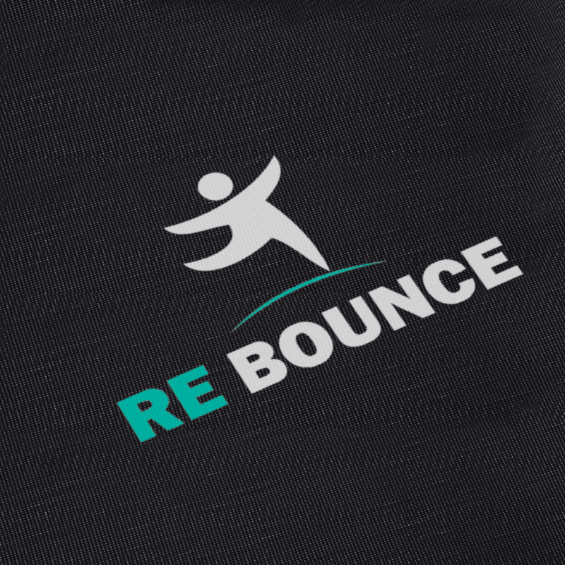 Hex Fitness Rebounder & Trampoline - Celeste Turquoise detail image 6