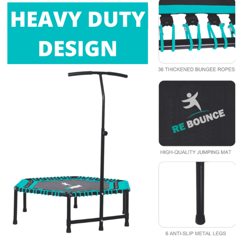 Hex Fitness Rebounder & Trampoline detail image 2