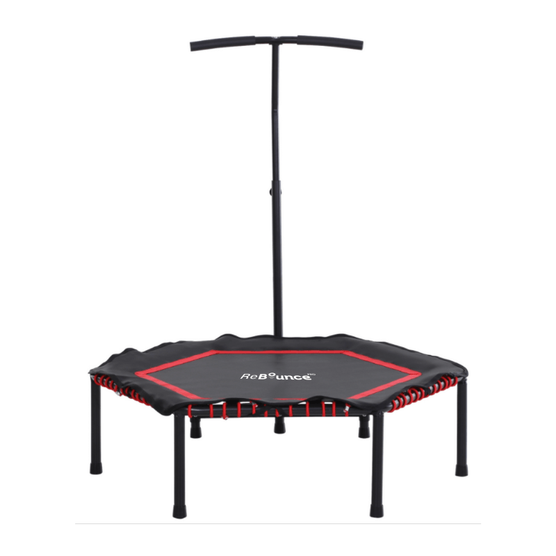 360 Hex Fitness Covered Rebounder Pro+ Adjustable Handle detail image 2