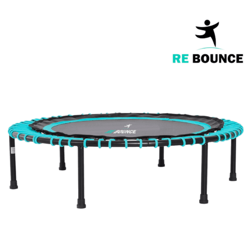 Rb250 Round Fitness Rebounder & Trampoline – Celeste Turquoise detail image 5