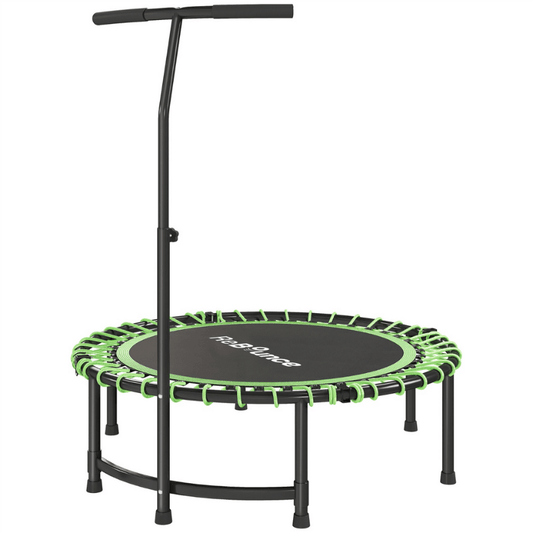 Rb100 Round 40″ Rebounder + Adjustable Handle — trampoline available from Gym Machines South Africa