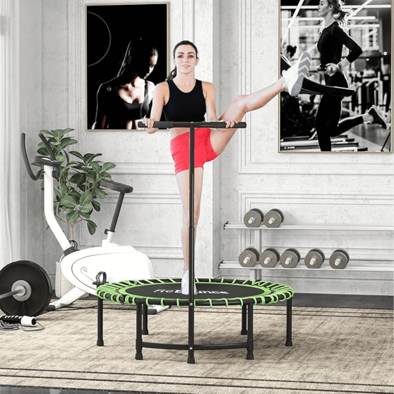 Rb100 Round 40″ Rebounder + Adjustable Handle detail image 5