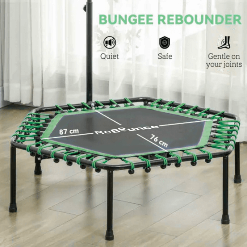 Rb150 Hex 45″ Rebounder + Adjustable Handle – Green detail image 3