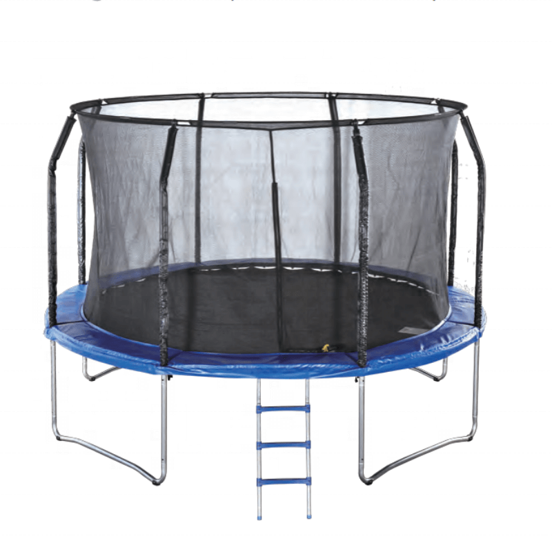 12FT Outdoor Trampoline + 2 Step Ladder product image