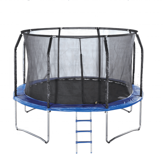 12FT Outdoor Trampoline + 2 Step Ladder product image