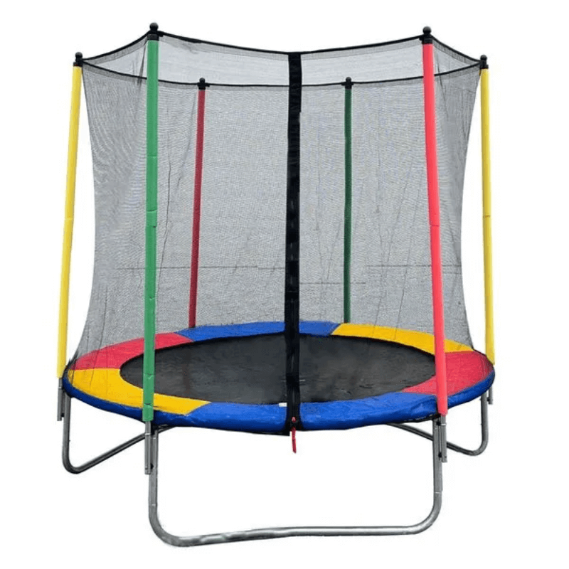 8FT Outdoor Trampoline+ 2 Step Ladder detail image 5
