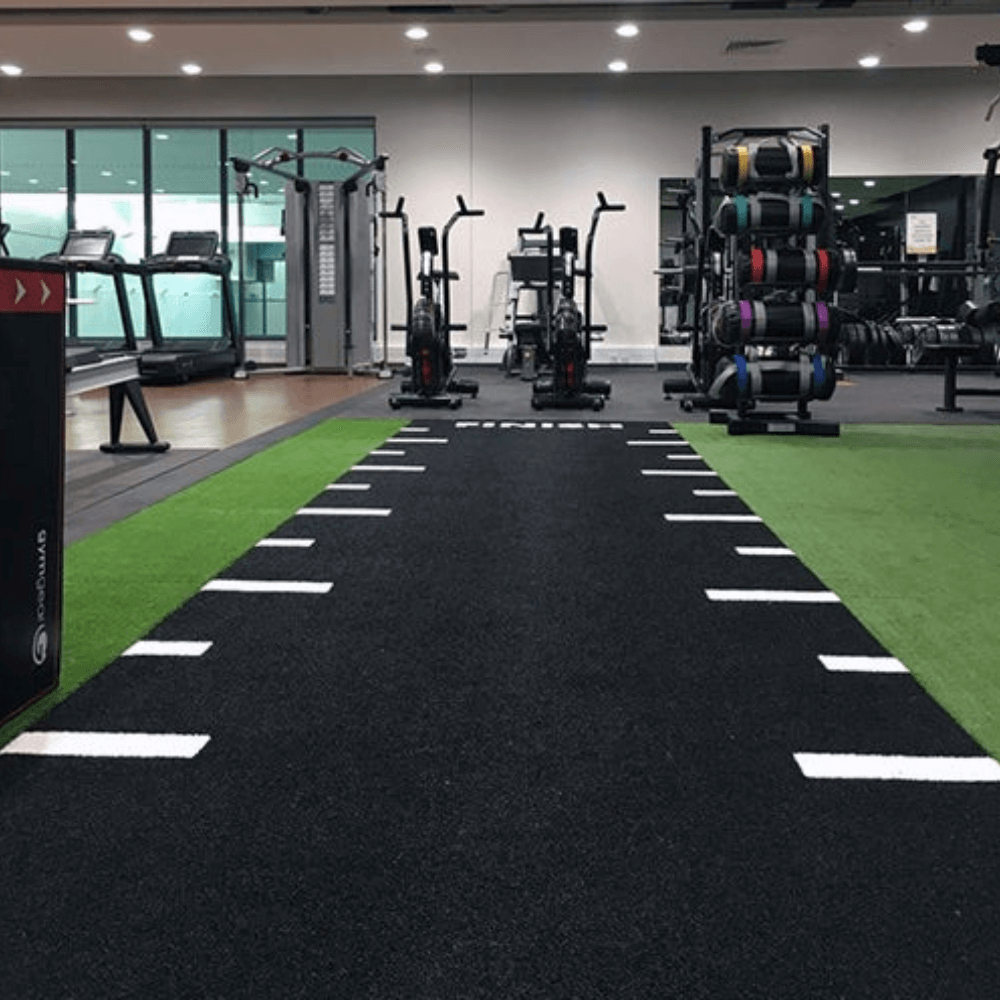 Premium Astro Sprint Sled Track - Black detail image 5