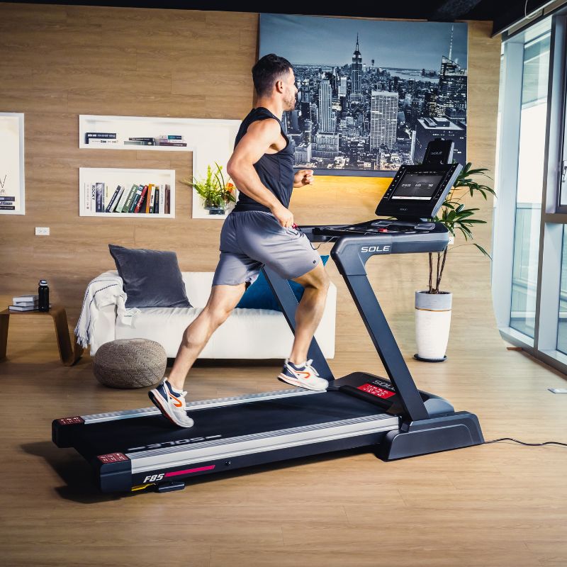 Sole Fitness F85 Treadmill (15.6″ Touchscreen) Home Use 4CHP detail image 6